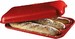 Moule 3 baguettes en céramique 39 x 24 cm rouge Grand Cru